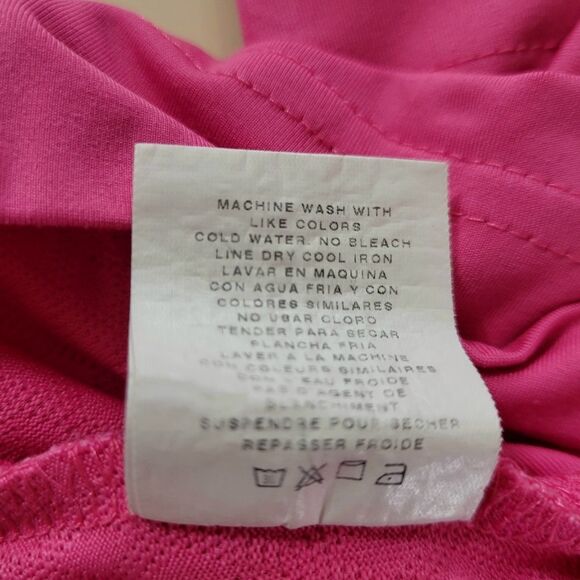 Swing Women's Pink Long Sleeve 1/4 Zip Pullover - Picture 10 of 13